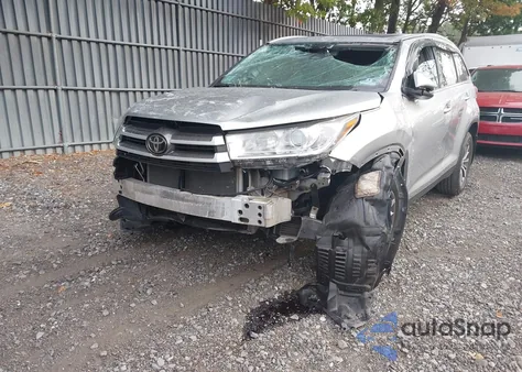2019 Toyota Highlander Xle from USA, damaged, VIN 5TDJZRFHXKS937210